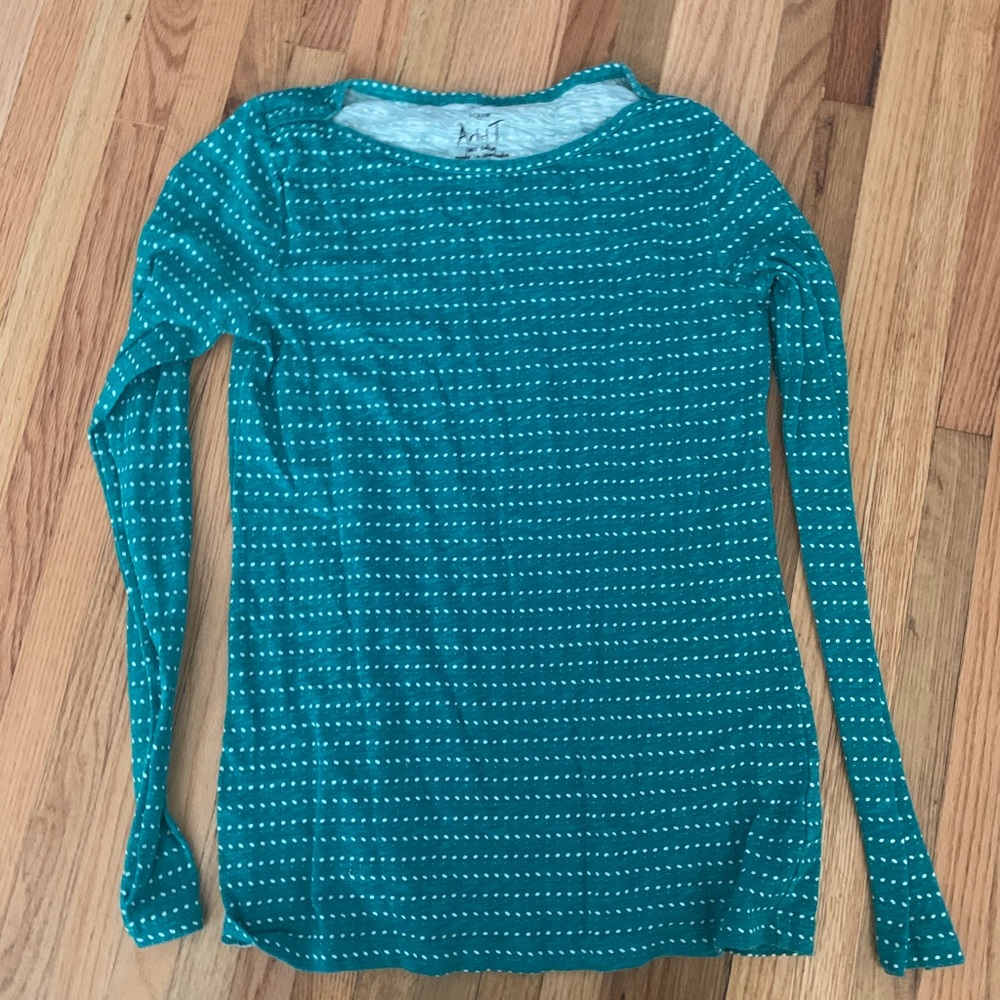 J crew long sleeve artisan tee retail 29